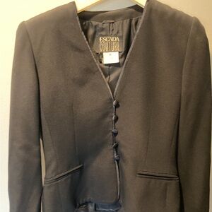 Vintage 1980’s Escada Couture Silk Jacket